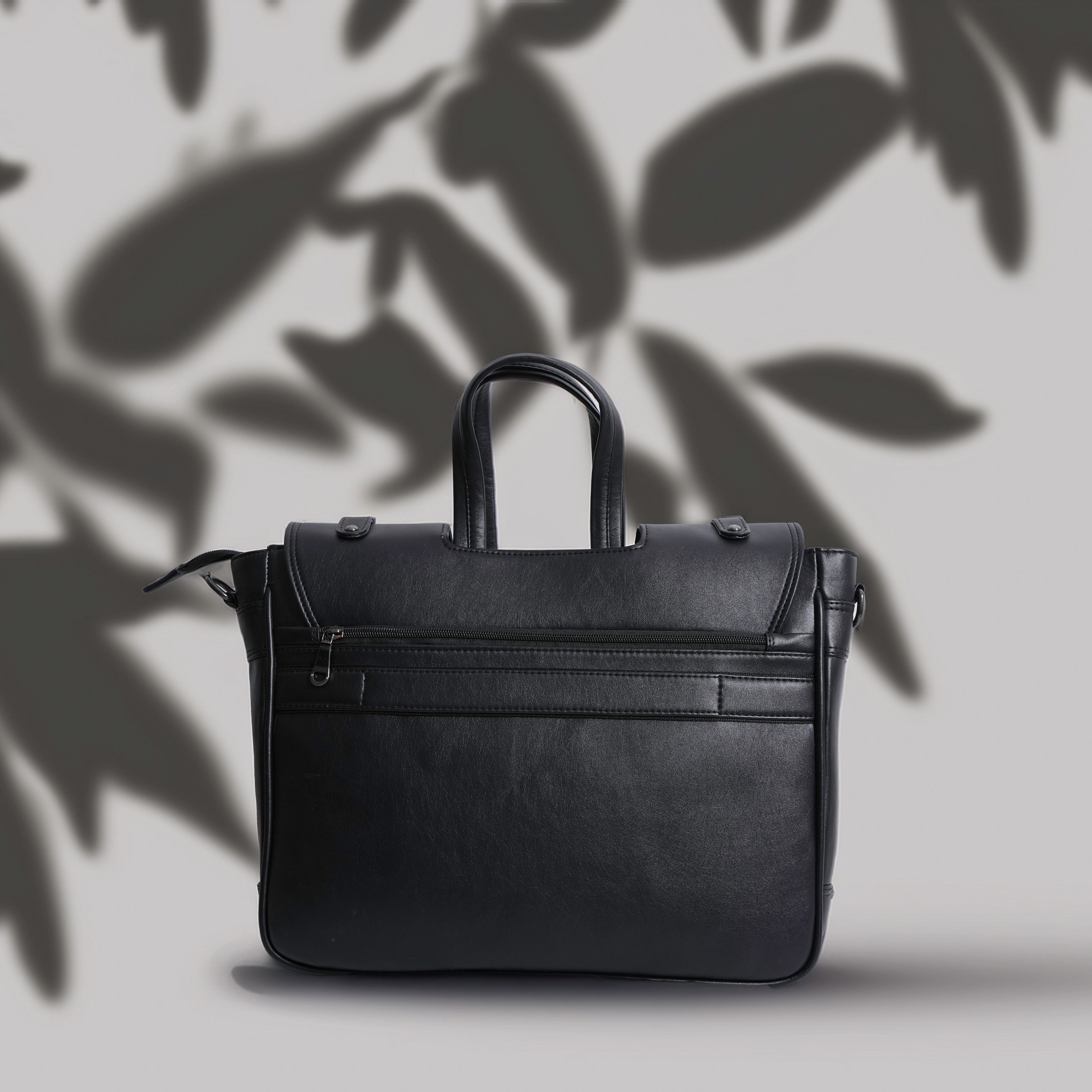Vegan leather Laptop Bag Fits laptops up to 15.6” Stylish work bag for professionals Laptop bag with strap and handles. gift for brothers, gift for men, gift for husband, gift for boyfriend, rakshabandhan gift